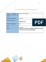 Formato para La Elaboración de Informe de Lectura Fase 2 Trabajo de Etica