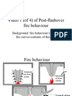 Video 1 (Of 4) Introduction To Postflashover Fire