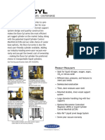 Premium Liquid Cylinders - Caster Base: See Footring Specification Sheet (PN 14338395)