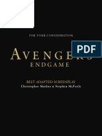 Avengers Endgame Libreto