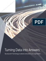Turning Data Into Answers: Security and IT Technology To Advance and Protect Your Organization