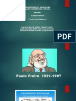 Diapositivas PAULO FREIRE