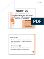 NCRF 22 - Trabalho final com resolução de exercícios