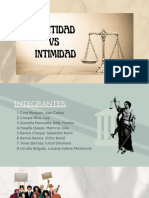 Identidad Vs Intimidad