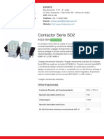 Contactos Serie SD2 - SD2185A