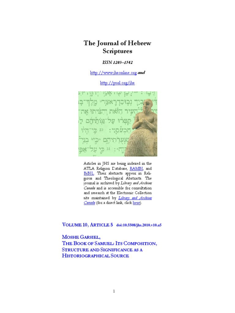 Book of Samuel The Seer | PDF | Books Of Samuel | David