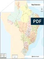 Mapa Rodoviário do Brasil