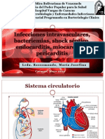 Infecciones Intravasculares, Bacteriemias, Shock Séptico. AVA