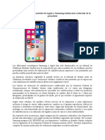 Noticia Apple y Samsung (Tecnologia)