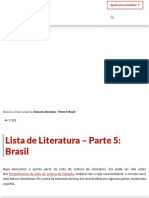 Lista de Literatura - Parte 5 - Brasil - Contra Os Acadêmicos