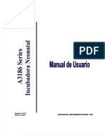 Manual Incubadora A3186 Series