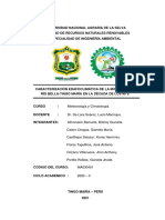 Caracterización Edafoclimática de La Microcuenca Bella-Grupal