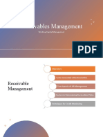 Receivables Management