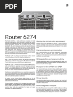 Router 6274: Meeting The Strictest Radio Requirements