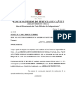 Corte Superior de Justicia de Cañete: Año Del Bicentenario Del Perú: 200 Años de Independencia"