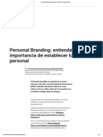 Personal Branding - La Importancia de Establecer Tu Marca Personal