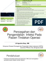 Zoominar Pencegahan Dan Pengendalian Infeksi Pada Tindakan Operasi