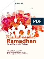 Nasehat-Nasehat Ramadhan - Bekal Meraih Takwa