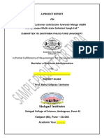 Mangalsiddhi Dairy Project Report - Sample Project - Do Not