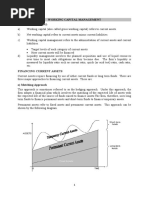 Working Capital Management NOTES