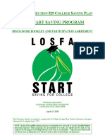 LA Start Program Disclosure