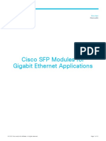 Cisco SFP Modules For Gigabit Ethernet Applications
