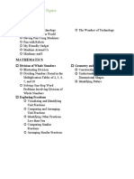 List of Topics For 3rd Quarter (G2)