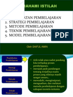 5.model Pendekatan Strategi Metode Pembelajaran