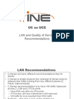 Uc On Ucs LAN and Quality of Service Recommendations