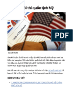 100 câu hỏi thi quốc tịch Mỹ - ImmiCa - Đầu Tư Định Cư Mỹ (EB5)