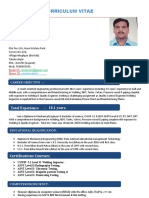 CV Ram Deo Yadav Quality Engineer