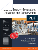 S. Sivanagaraju, Balasubba M., Reddy, D. Srilatha - Electric Energy - Generation, Utilization and Conservation (For Anna University) - Pearson Education (2011)