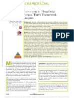 Microtia Reconstruction in Hemifacial Microsomia Patients: Three Framework Coverage Techniques