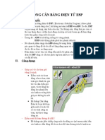 Hệ Thống Cân Bằng Điện Tử Esp