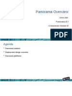 Panorama Overview: EDU-220 Panorama 8.1 Courseware Version B