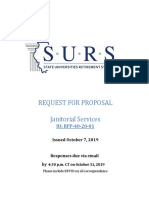 Janitorial Services RFP