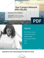 Design Your Campus Network With EVPN-VXLAN