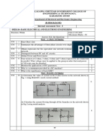 Beee Internal Test 1 QP