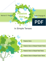 Passive Voice and Simple Tenses - For Class Check