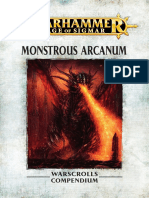 (Outdated) Monstrous Arcanum