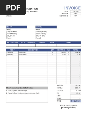 sales-invoice
