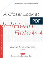 A Closer Look at Heart Rate Andre Alves Pereira Editor Nova Medicine A Health New York