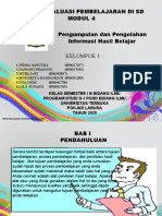 Kelompok 1 Tugas Mata Kuliah Evaluasi Pembelajaran Di SD