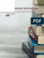 Lineamientos Normativos Isep.2020-2021