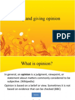 Asking Giving Opinion Activities Promoting Classroom Dynamics Group Form 72788