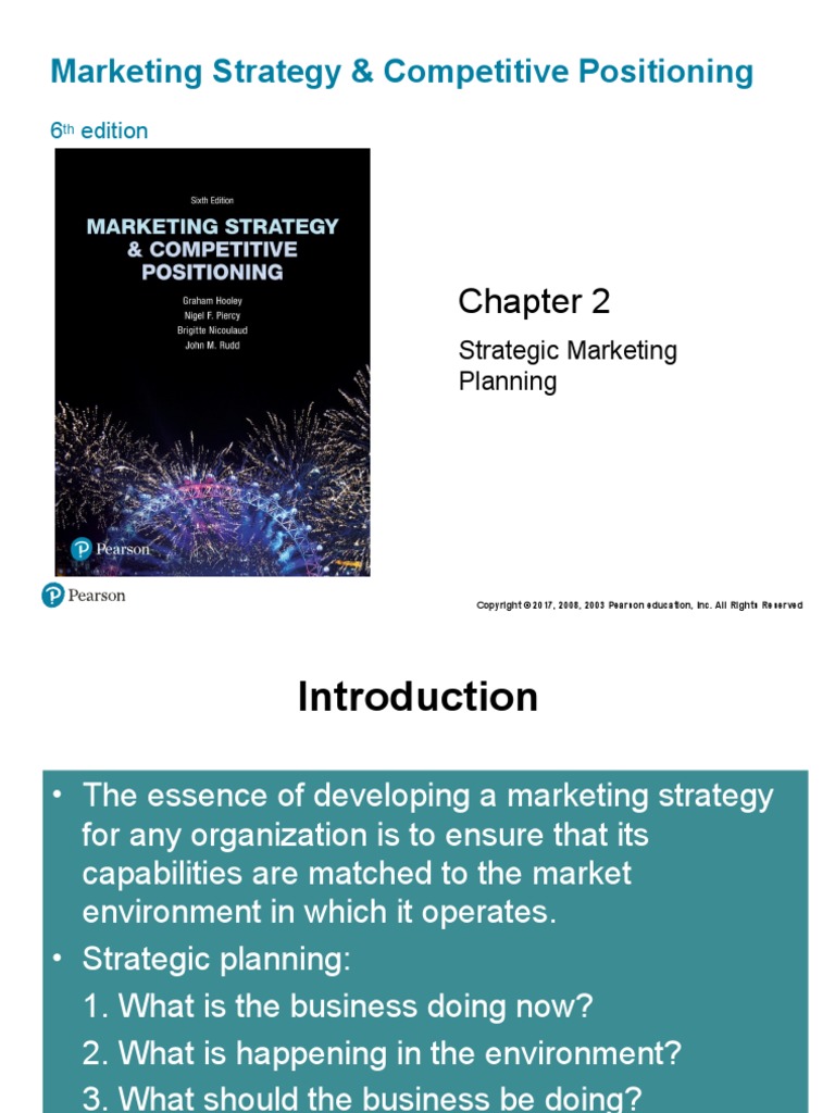 CH 2 AMS - Strategic Marketing Planning | PDF | Marketing Strategy ...