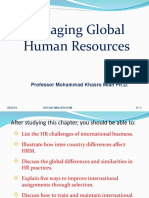 Managing Global Human Resources: Professor Mohammad Khasro Miah PH.D