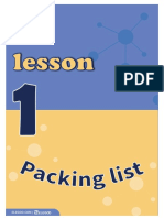 1.1 Packing List