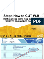 How to cut W.B