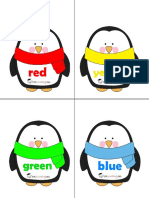 Free - Penguin Hats Color Matching